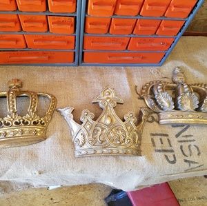 3 pc Crown Decor